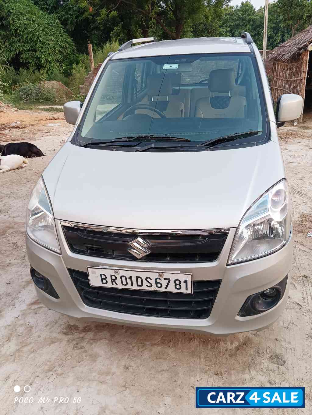 Silky Silver Maruti Suzuki Wagon R VXI