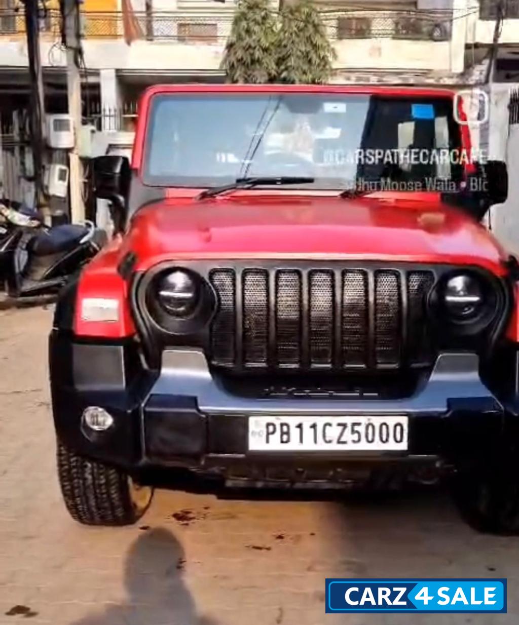 Red Rage Mahindra Thar LX 4*4 automatic