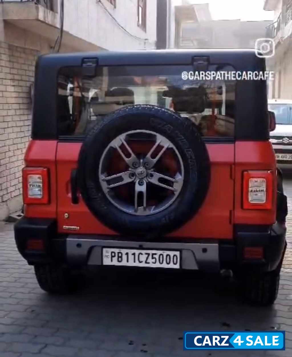 Red Rage Mahindra Thar LX 4*4 automatic