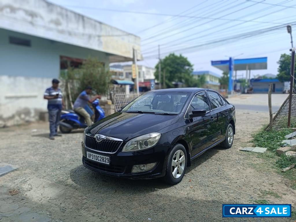 Black Skoda Rapid 1.5 Elegance Plus TDI AT