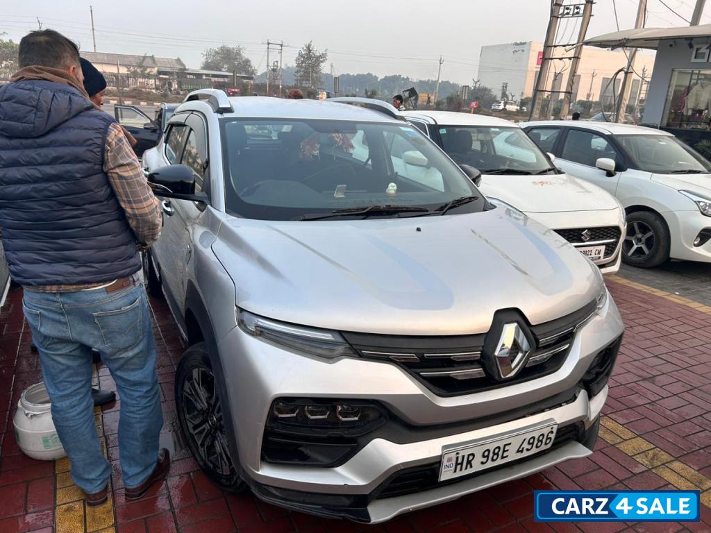 Silver Renault Kiger Rxz mt