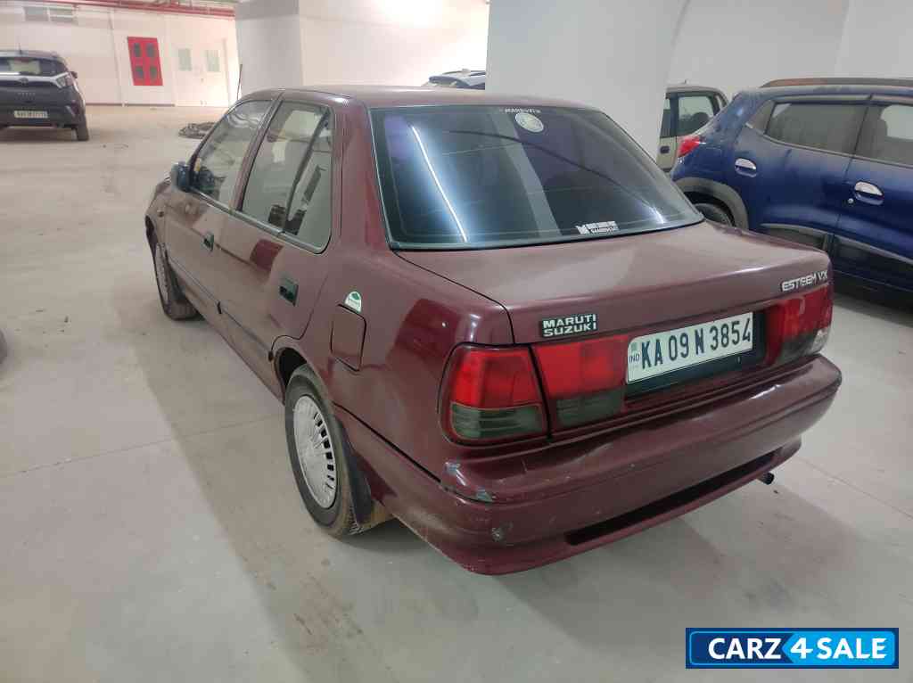 Wine Red Maruti Suzuki Esteem Vx