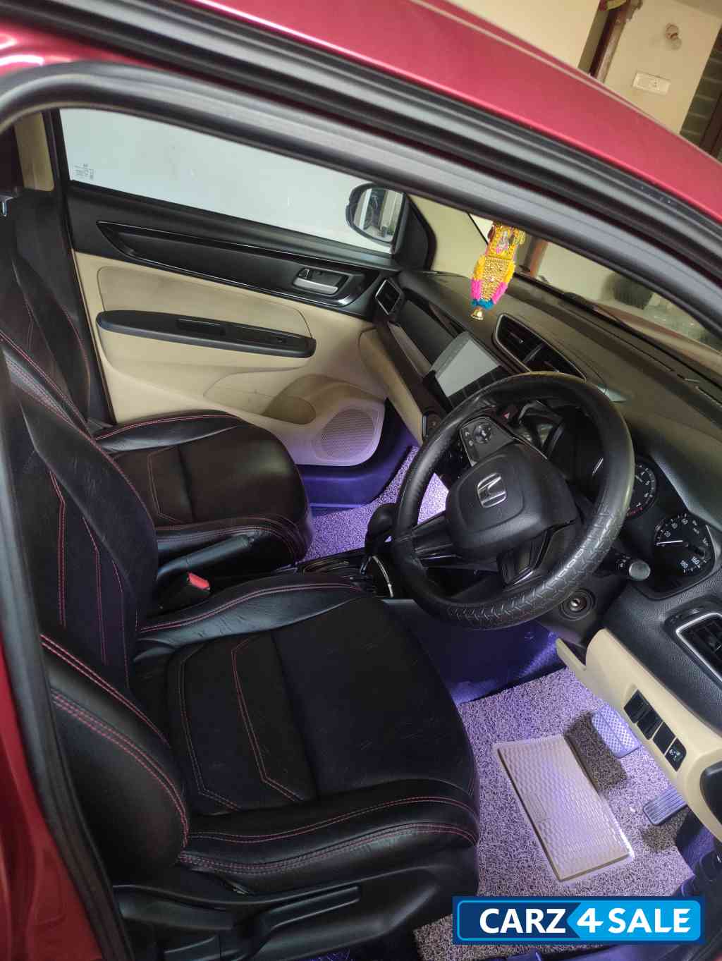 Radiant Red Honda Amaze Amaze 1.2 CVT IVTEC AT