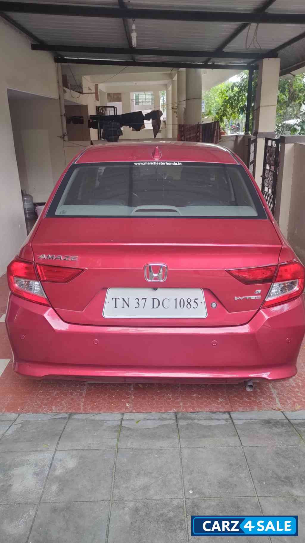 Radiant Red Honda Amaze Amaze 1.2 CVT IVTEC AT