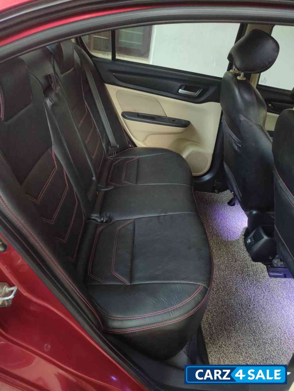 Radiant Red Honda Amaze Amaze 1.2 CVT IVTEC AT