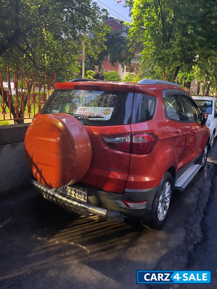Firey Red Ford Ecosport Titanium