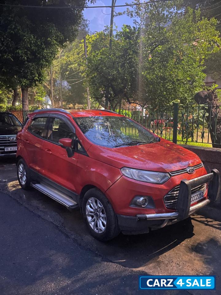 Firey Red Ford Ecosport Titanium