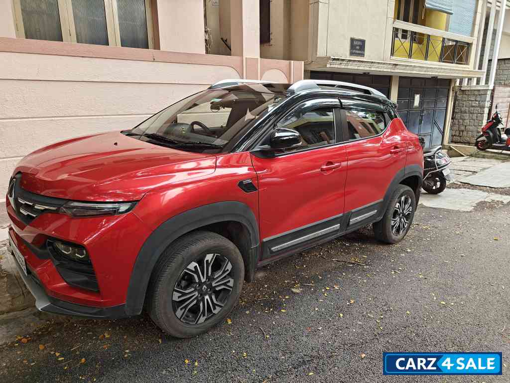 Red With Black Roof Renault Kiger Red With Black Roof Renault Kiger