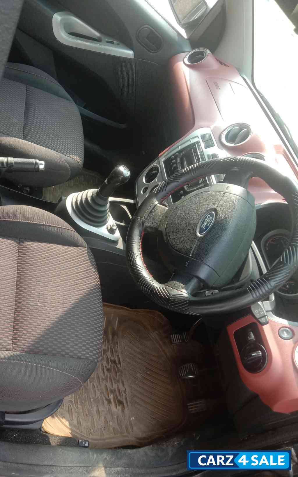 Dark Grey Ford Figo Titanium