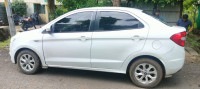 White Ford Aspire Titanium 1.2 petrol