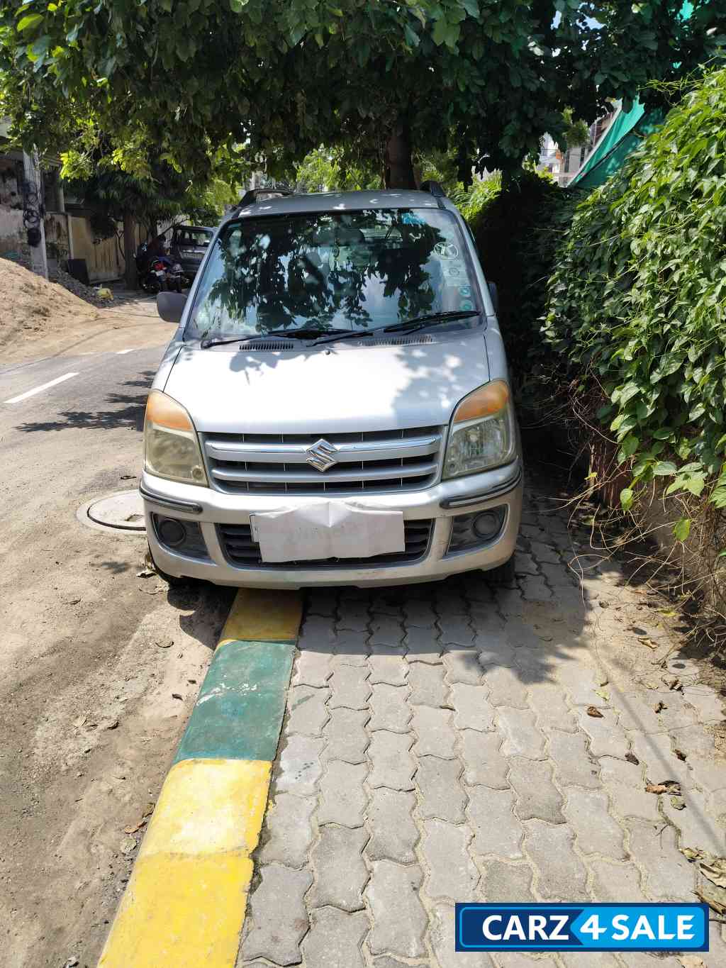 Silky Silver Maruti Suzuki Wagon R Petrol