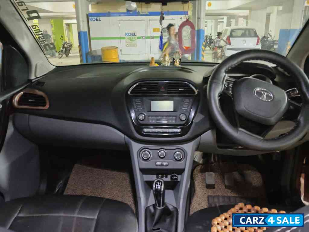 Copper Brown Tata Tigor XZ top end