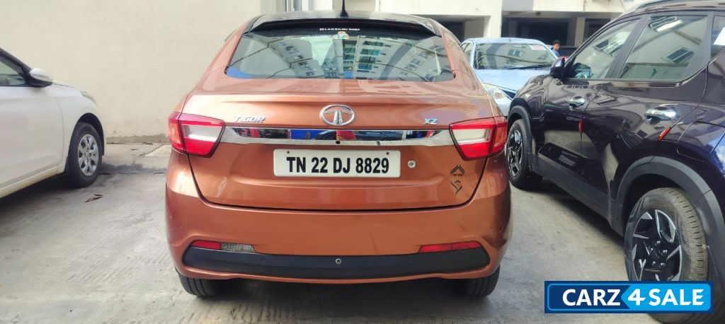 Copper Brown Tata Tigor XZ top end