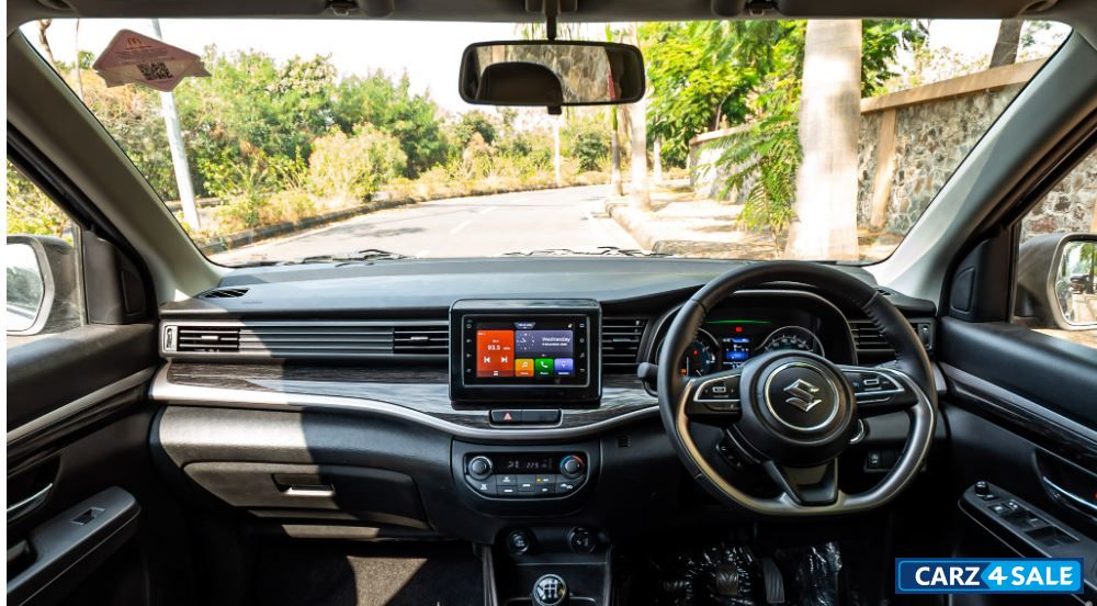 Blue Maruti Suzuki XL6 Alpha AT