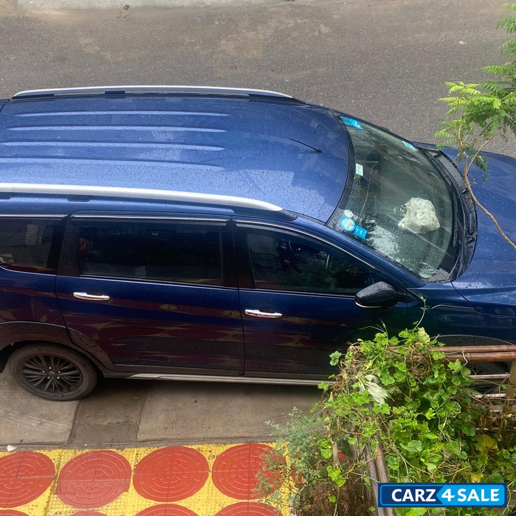 Blue Maruti Suzuki XL6 Alpha AT