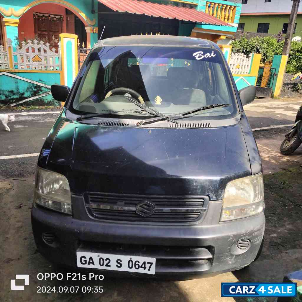 Black Maruti Suzuki Wagon R LXI