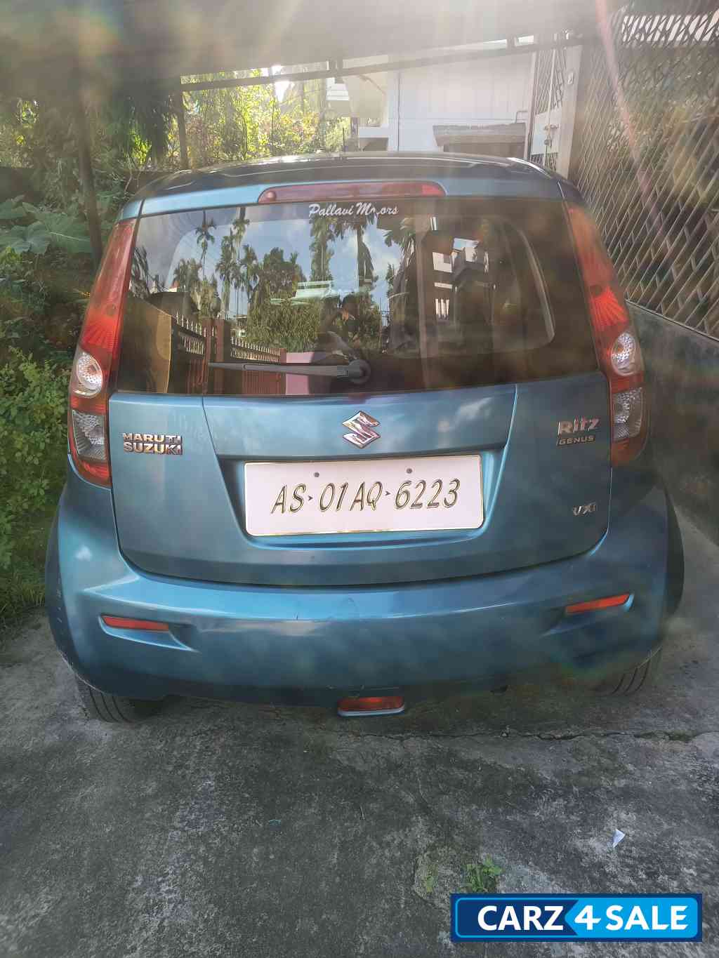 Blue Maruti Suzuki Ritz Genus VXI