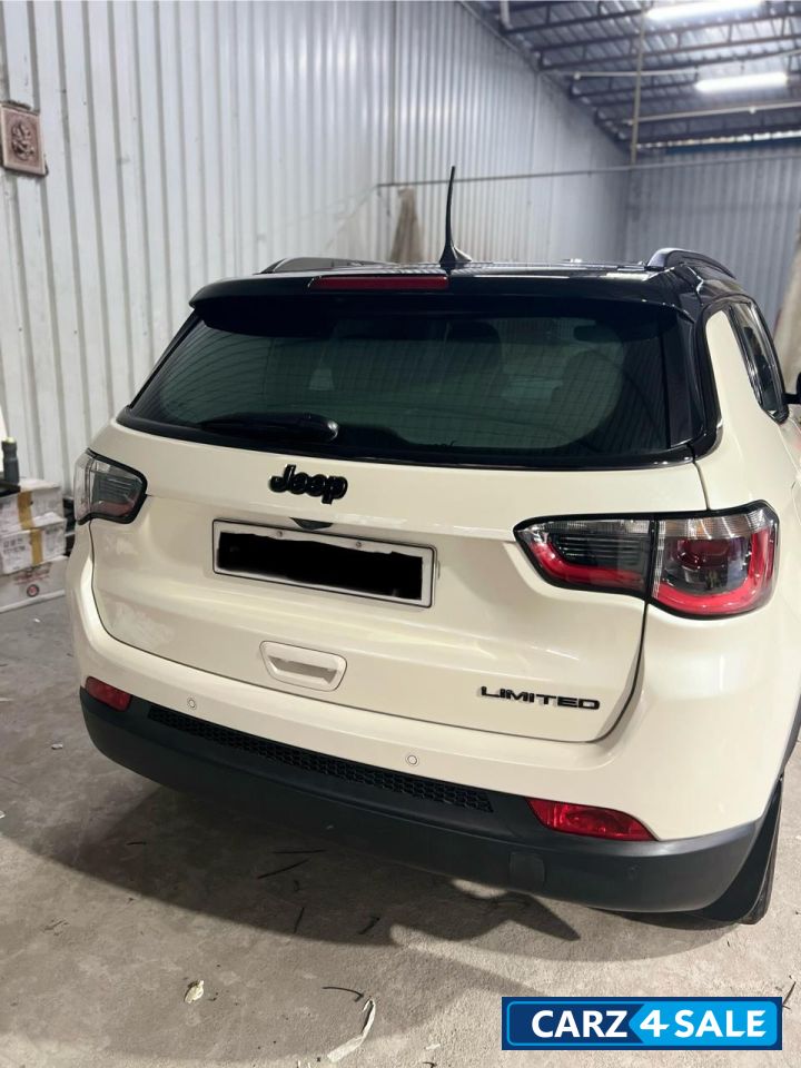 White Jeep Compass Limited Diesel