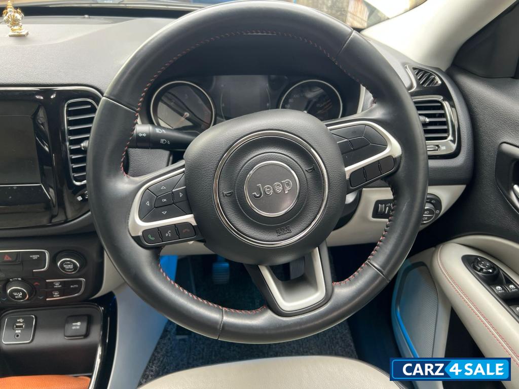 White Jeep Compass Limited Diesel