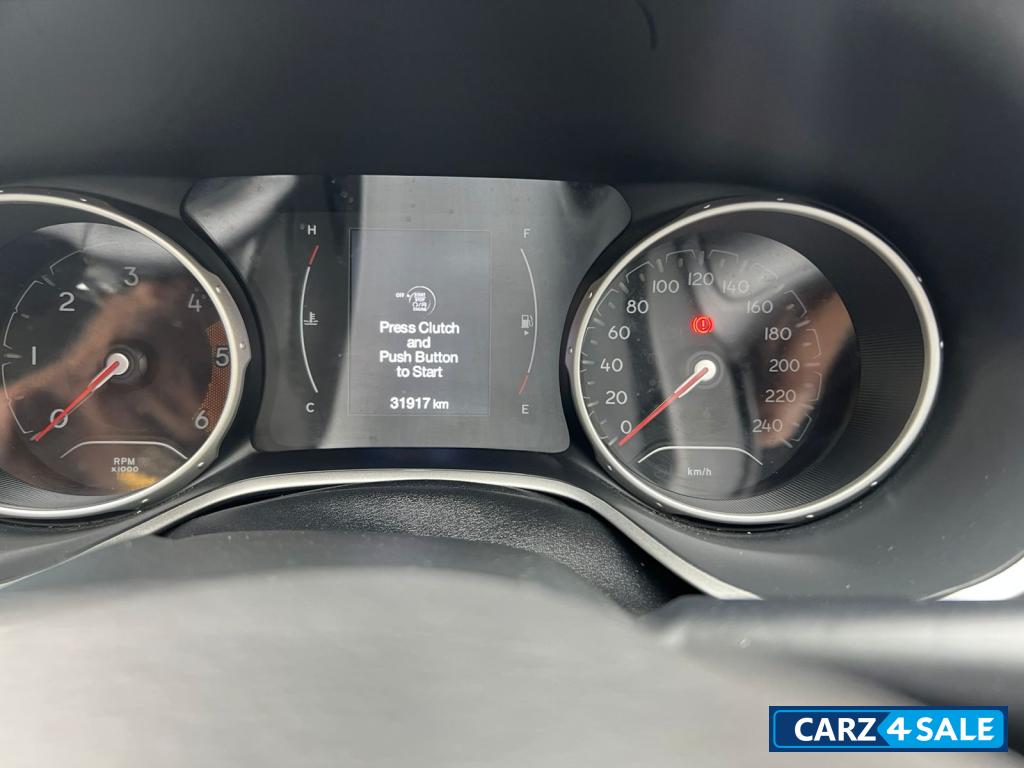 White Jeep Compass Limited Diesel