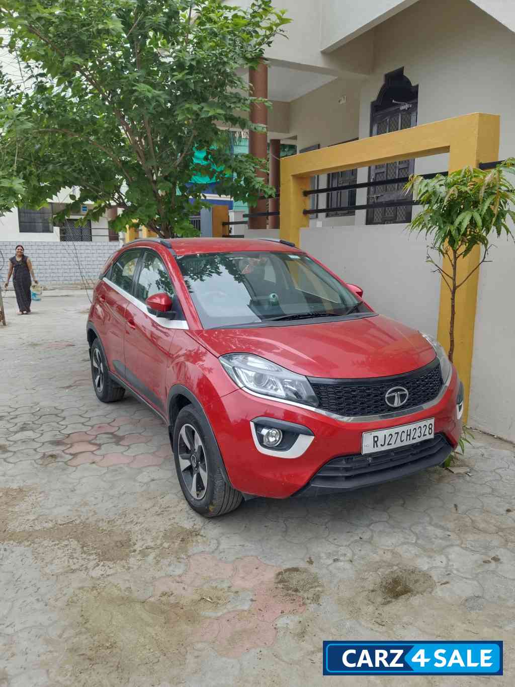 Red Tata Nexon XZ+