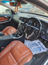 White & Black Volvo S60 D5