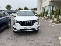 White Mahindra XUV700 Top model