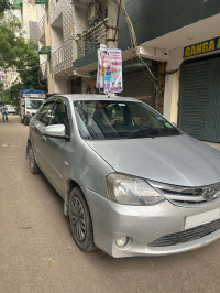 Silver Toyota Etios G