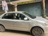 Silver Toyota Etios G