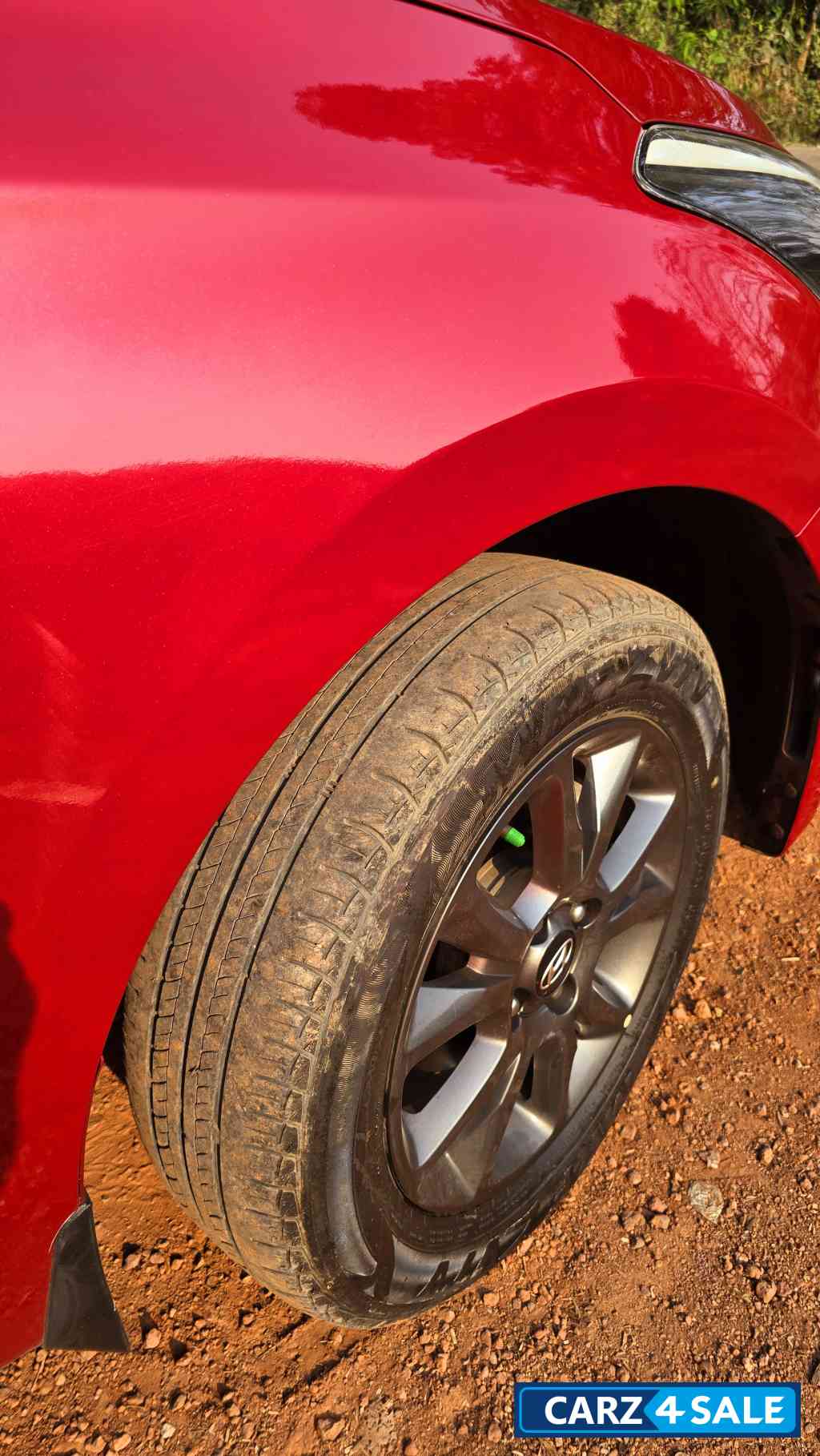 Fiery Red Hyundai Elite i20 SPORTZ PLUS 1.2