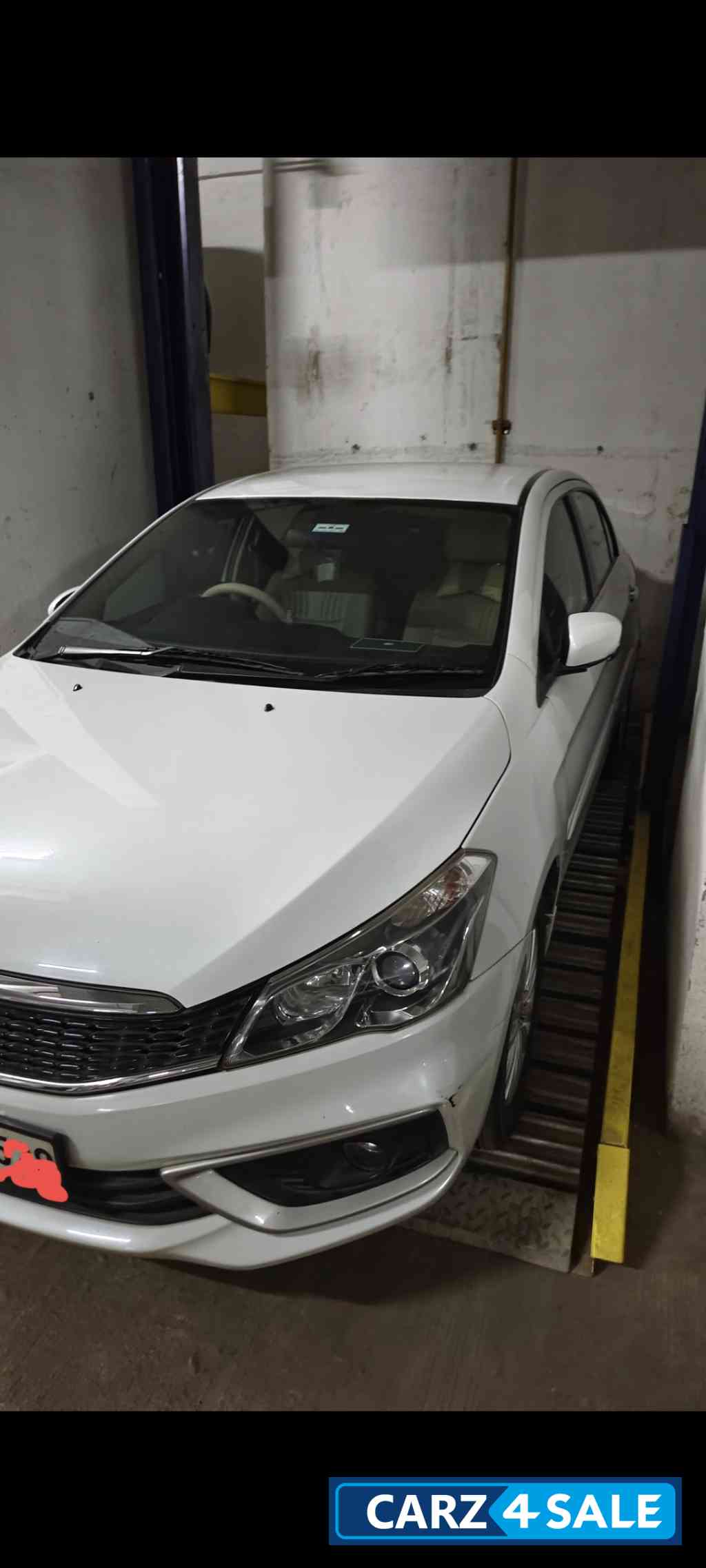 Pearl White Maruti Suzuki Ciaz Delta automatic