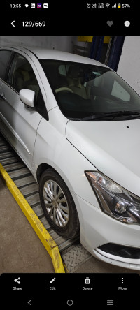 Pearl White Maruti Suzuki Ciaz Delta automatic