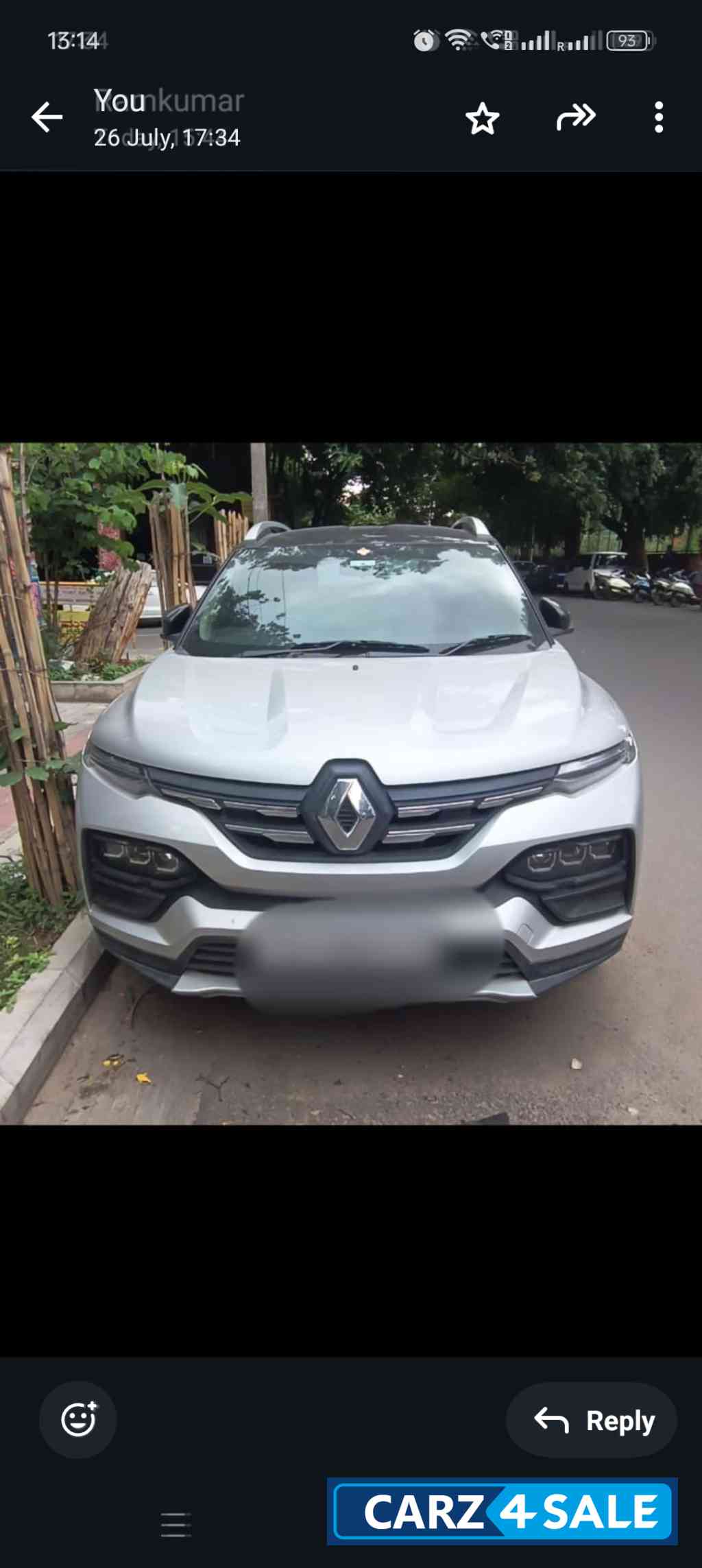 Renault Kiger RXZ Dual Tone AMT