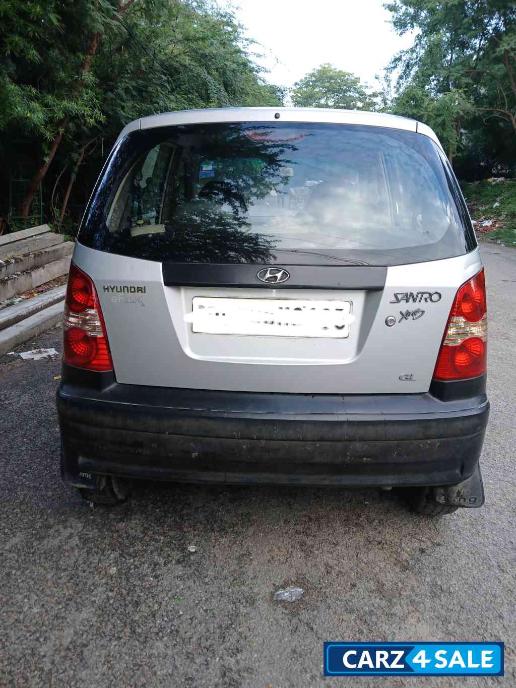 Grey Hyundai Santro Xing GL