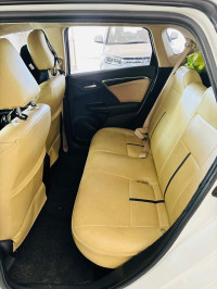 Pearl White Honda Jazz VXi