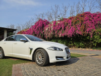 Silver White Jaguar XF 2.2 Diesel