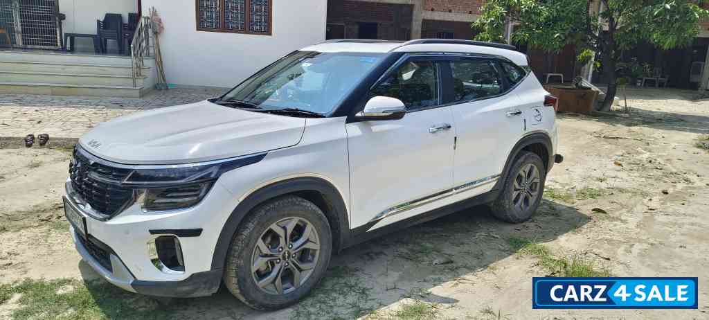 White Kia Seltos Htx 1.5 6imt