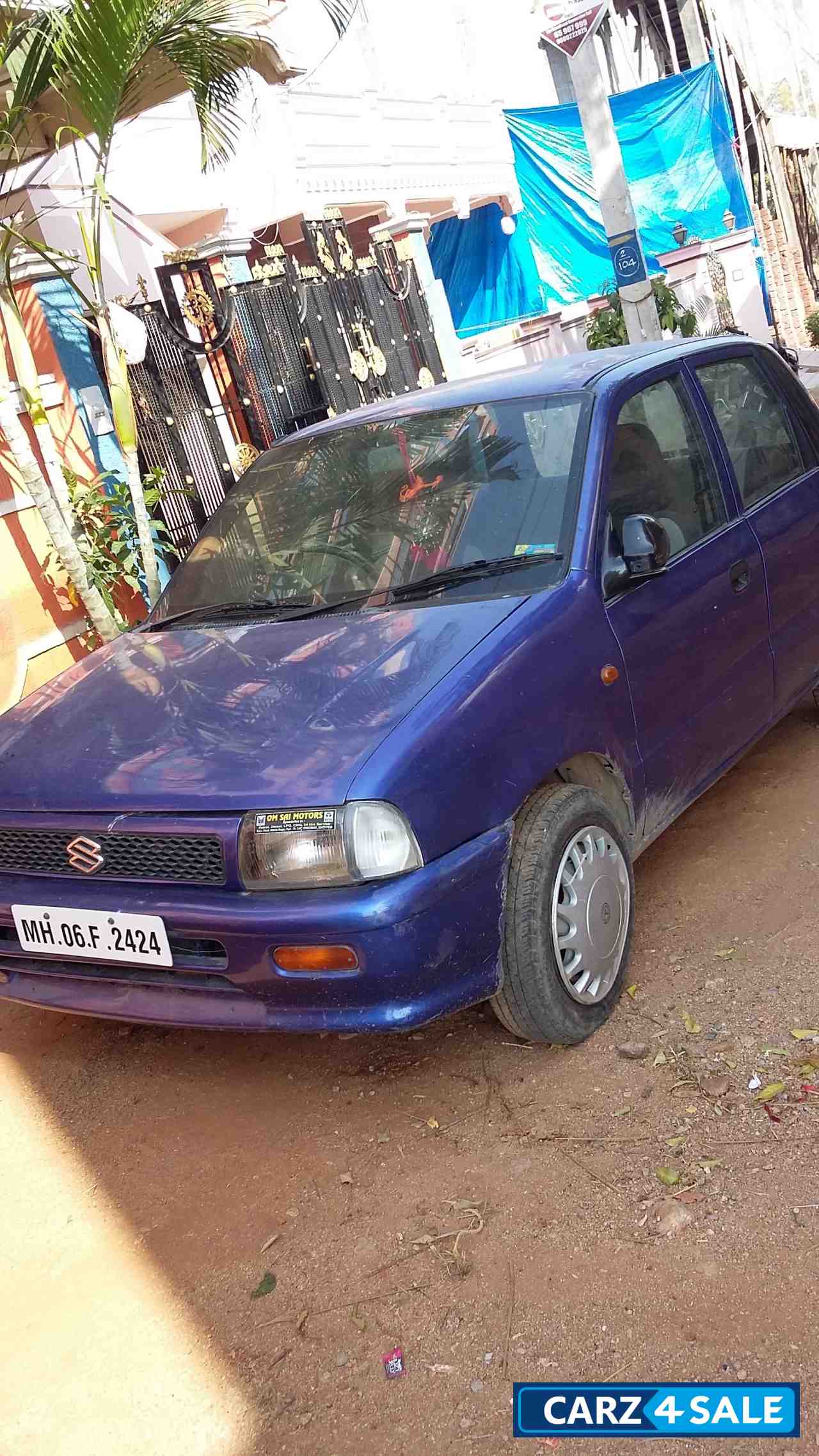 Used 1999 model Maruti Suzuki Zen for sale in Hyderabad. ID 4248. Metalic Blue colour Carz4Sale