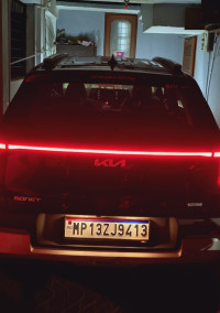 Black Kia Sonet Htx 1.0 turbo 7dct