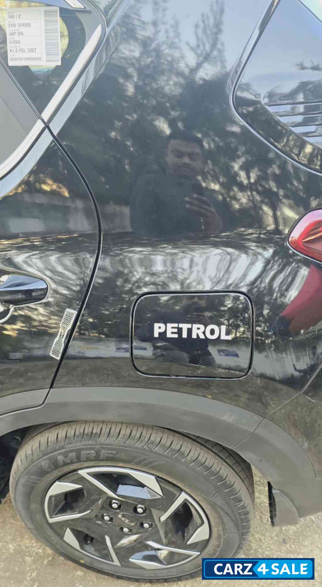 Black Kia Sonet Htx 1.0 turbo 7dct