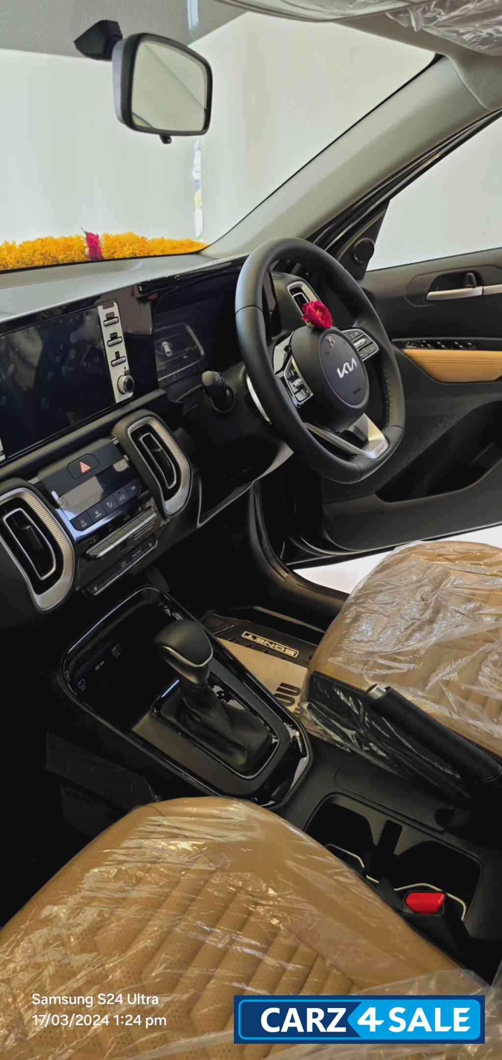 Black Kia Sonet Htx 1.0 turbo 7dct