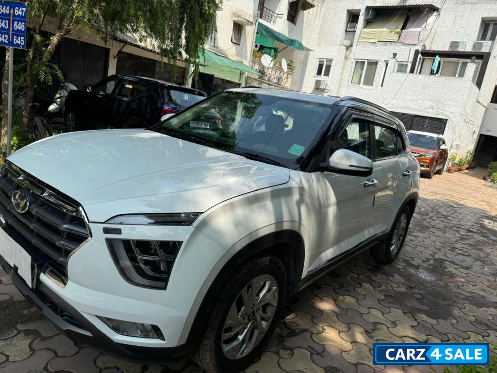 Polar White Hyundai Creta Sx1.5 Diesel