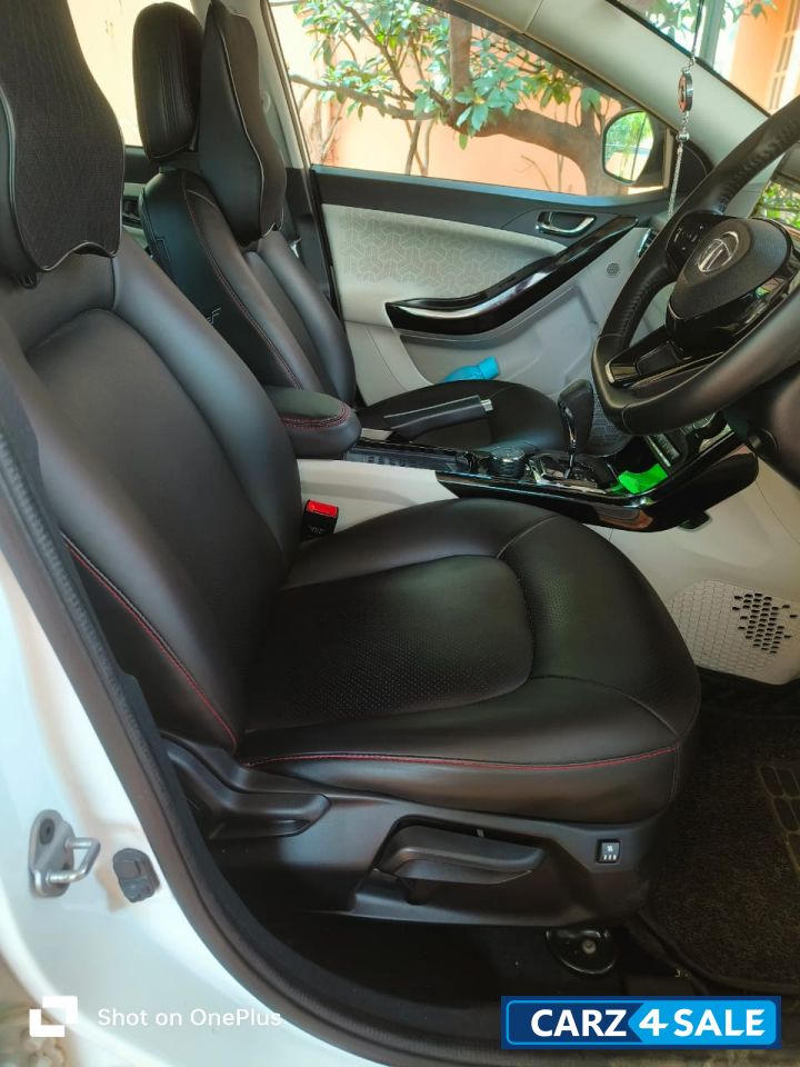 White Tata Nexon XZA + LUXS AMT Diesel