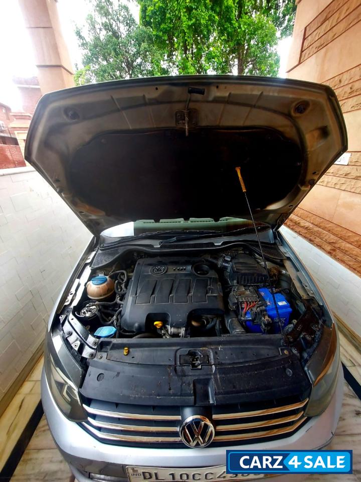 Silver Volkswagen Vento