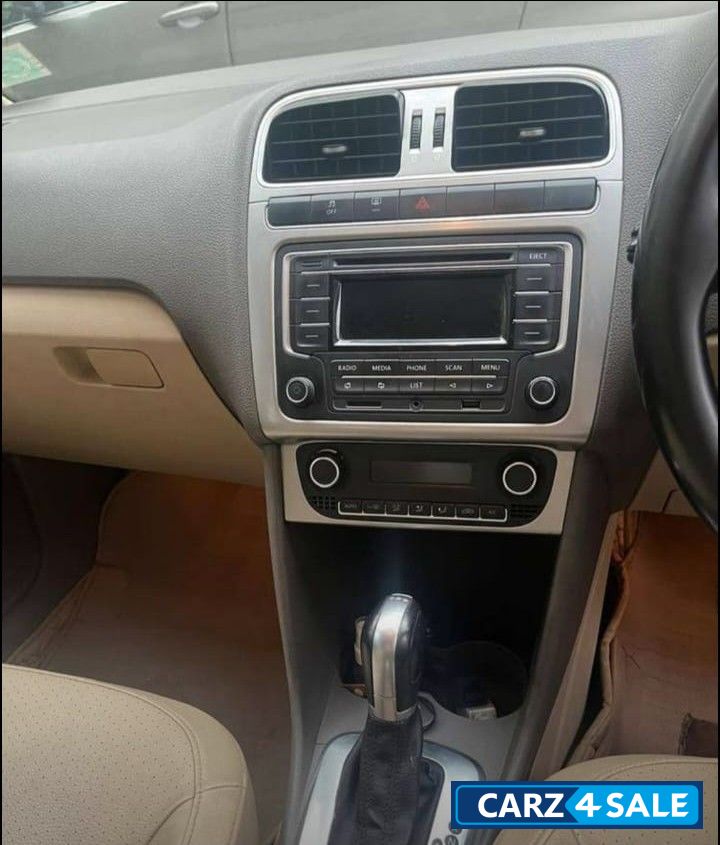 Silver Volkswagen Vento