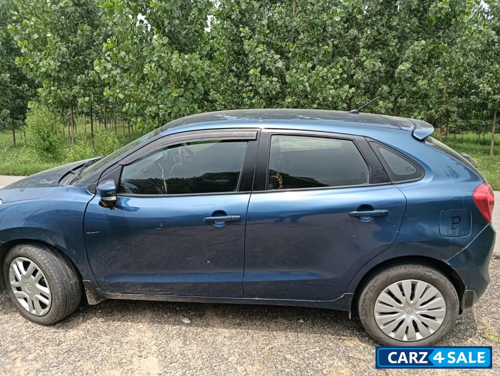 Blue Maruti Suzuki Baleno Delta