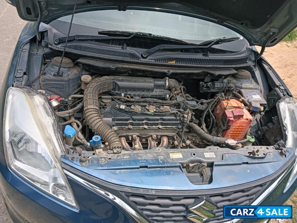 Blue Maruti Suzuki Baleno Delta