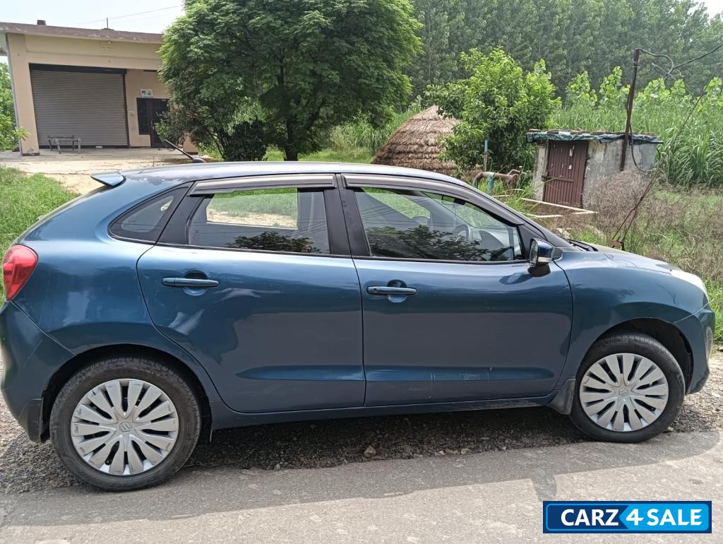Blue Maruti Suzuki Baleno Delta