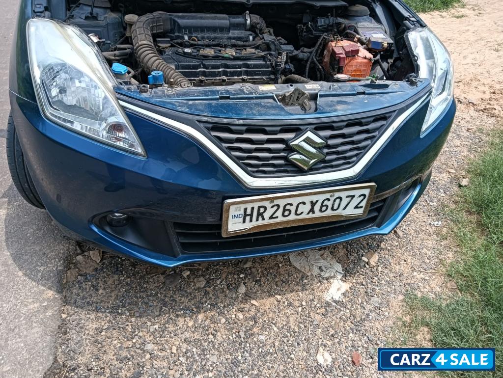 Blue Maruti Suzuki Baleno Delta