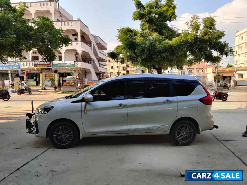 Silky Silver Maruti Suzuki Ertiga Zxi Plus Silky Silver Maruti Suzuki Ertiga Zxi Plus